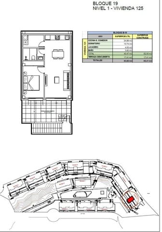 1 Zimmer Apartment zu verkaufen in Xeresa mit Pool Garage - 198.000 € (Ref: 9502234)