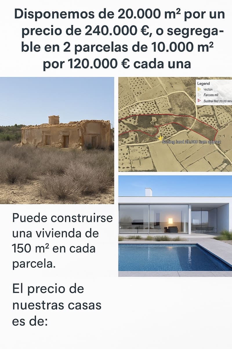 Terre non Aménagée à vendre à Sucina - 240 000 € (Ref: 10007773)