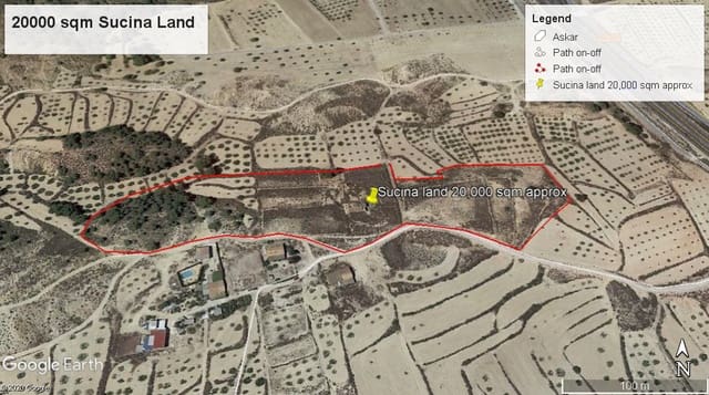 Terreno/Finca Rústica en Sucina, Murcia ciudad en venta - 240.000 € (Ref: 10007773)
