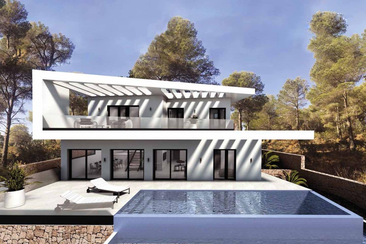 4 bedroom Villa for sale in Altea with pool garage - € 1,490,000 (Ref: 4088386)