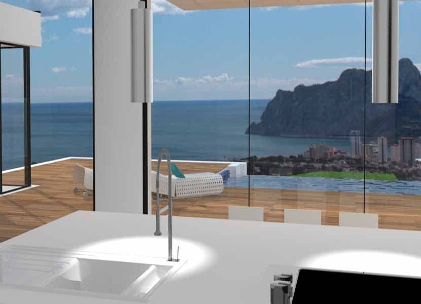 4 bedroom Villa for sale in Benissa with pool garage - € 1,495,000 (Ref: 4088466)