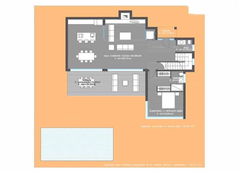 4 bedroom Villa for sale in Benissa with pool garage - € 1,495,000 (Ref: 4088466)