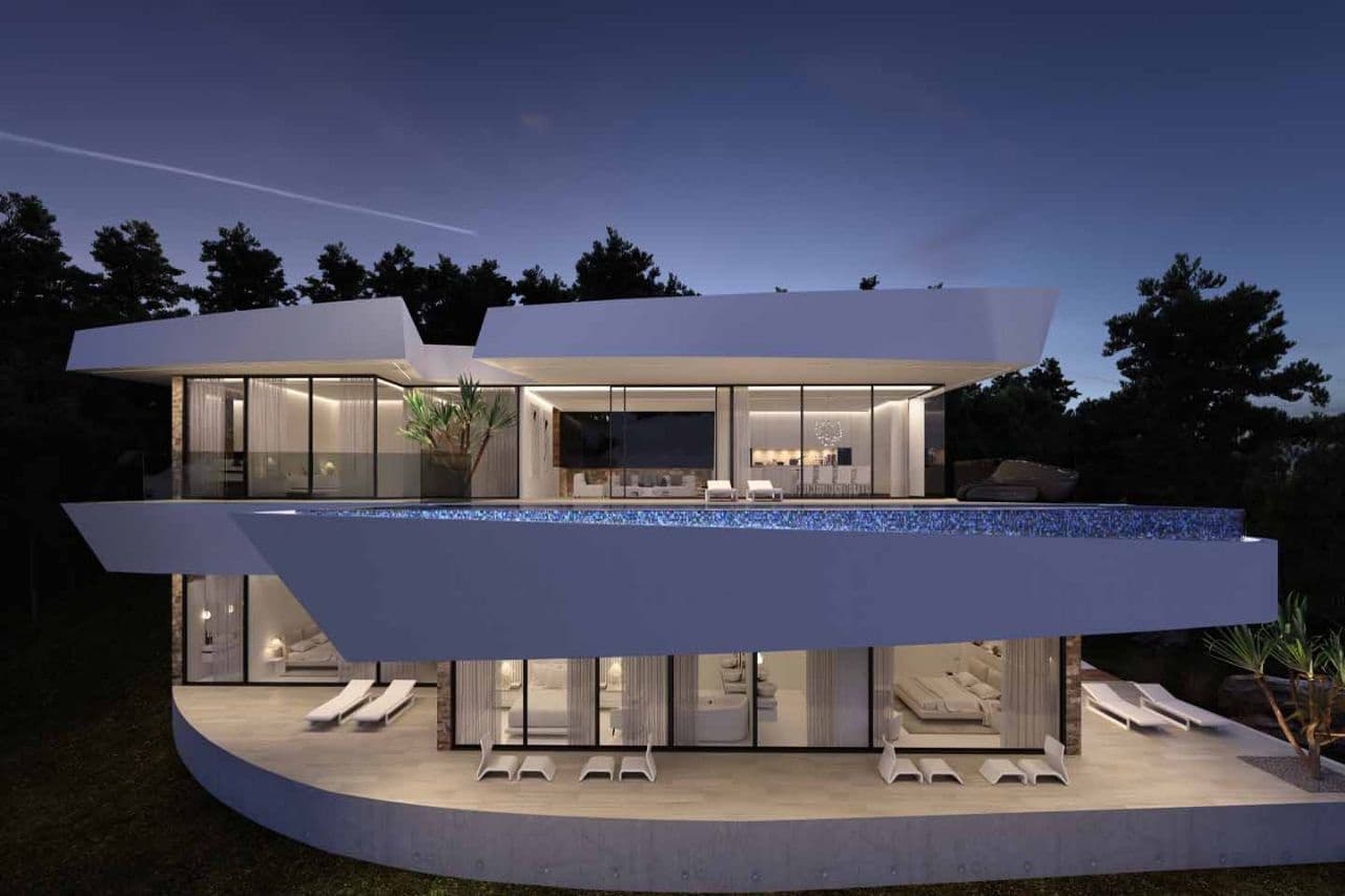 4 bedroom Villa for sale in Altea with pool garage - € 2,095,000 (Ref: 4533993)