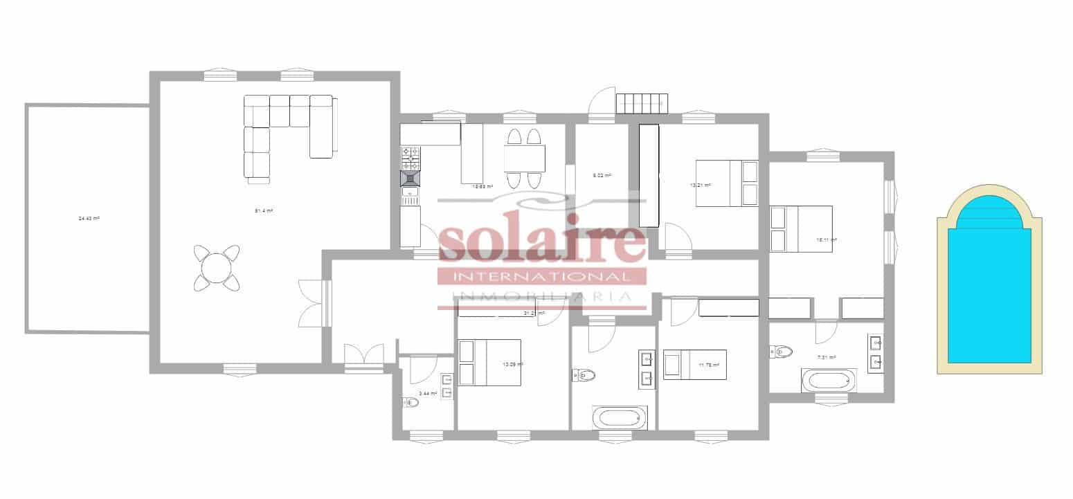 4 slaapkamer Villa te koop in La Nucia met zwembad - € 849.000 (Ref: 5031189)