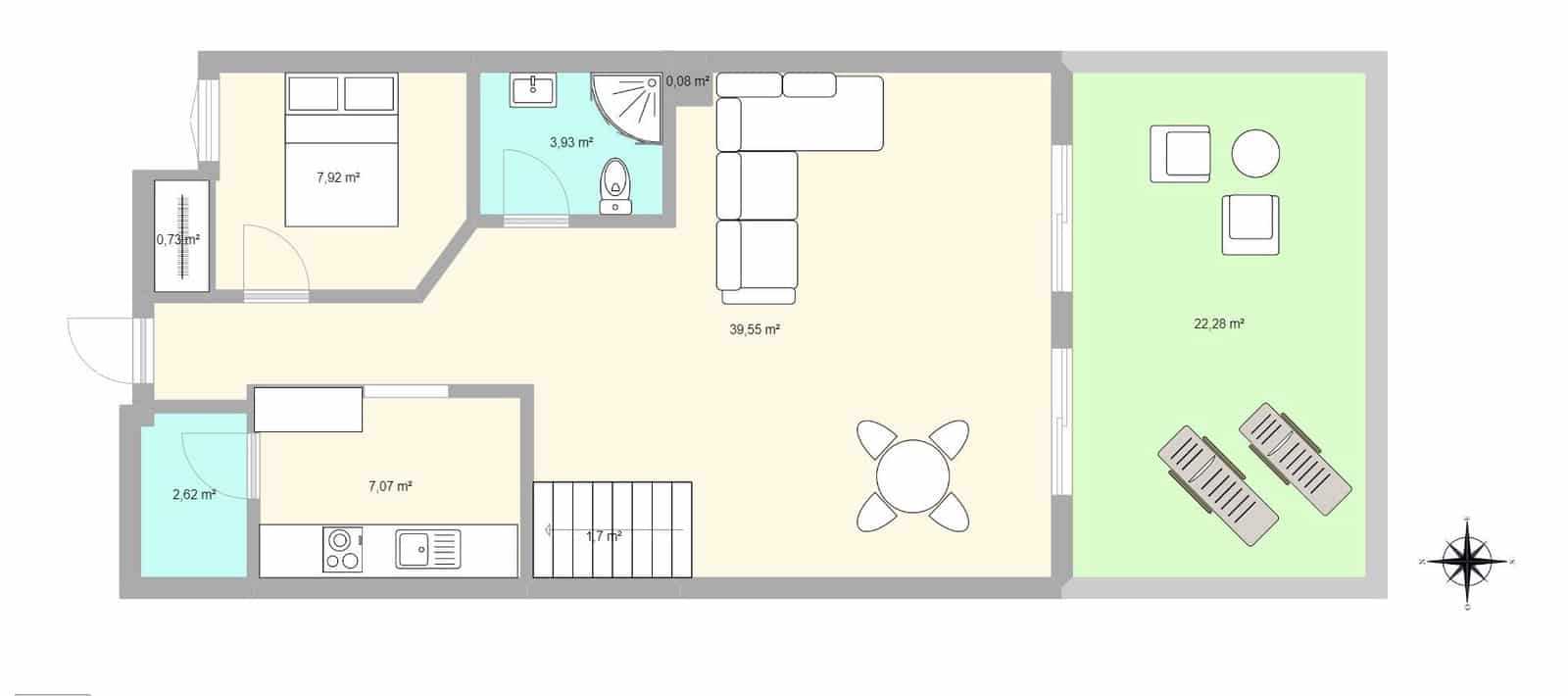3 soverom Penthouse til salgs i Altea med svømmebasseng garasje - € 398 000 (Ref: 7866435)