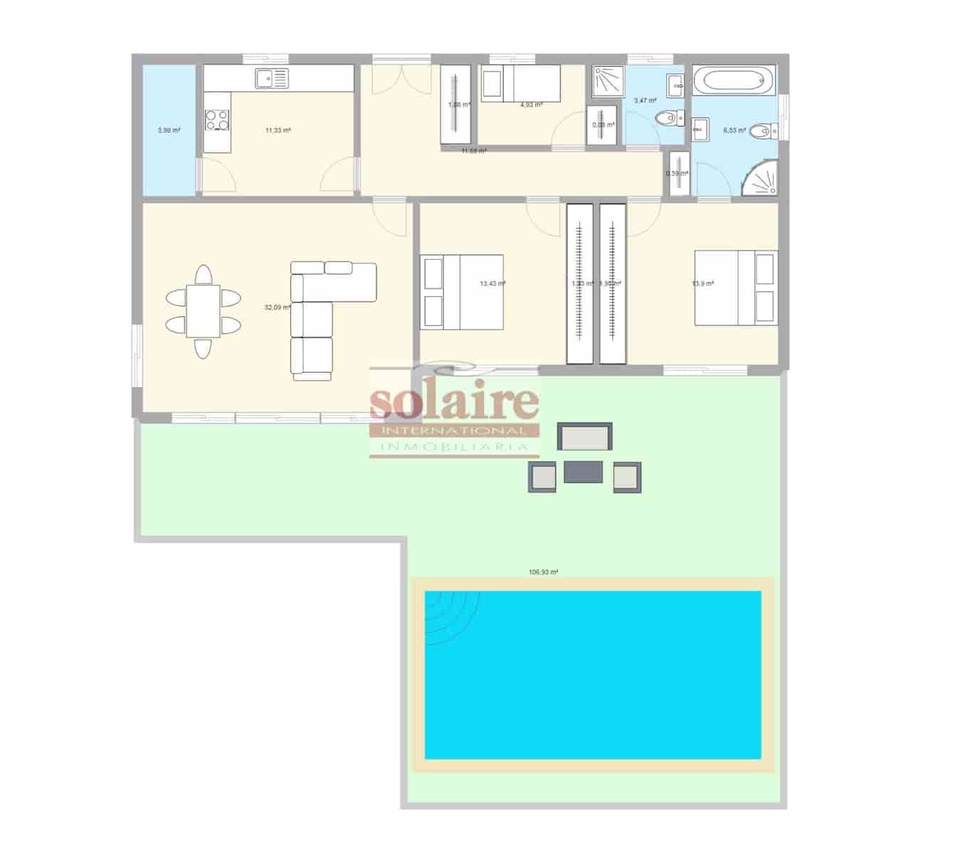 5 bedroom Villa for sale in Altea with pool garage - € 645,000 (Ref: 7910787)