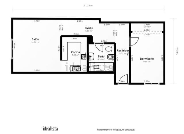 Piso de 1 habitación en Torre de Benagalbon, Rincón de la Victoria en venta con garaje - 265.000 € (Ref: 10055416)