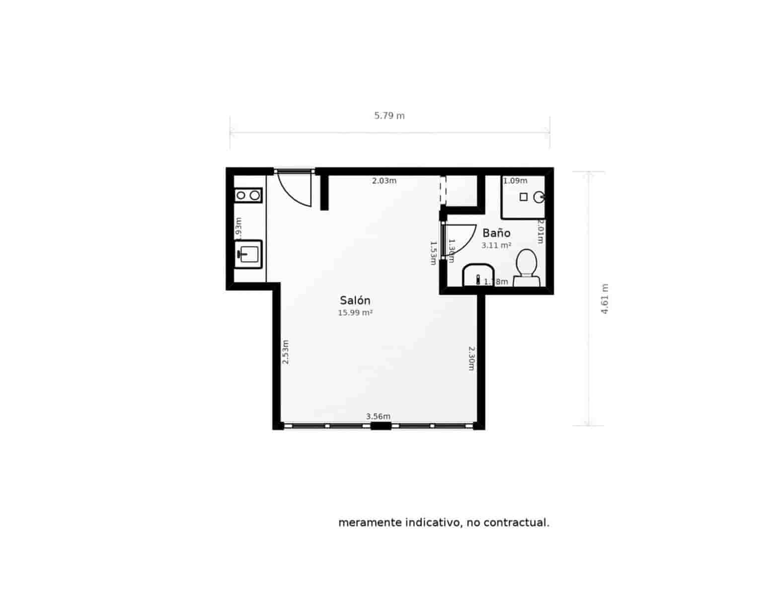 Studio te koop in Torremolinos - € 148.000 (Ref: 9321963)