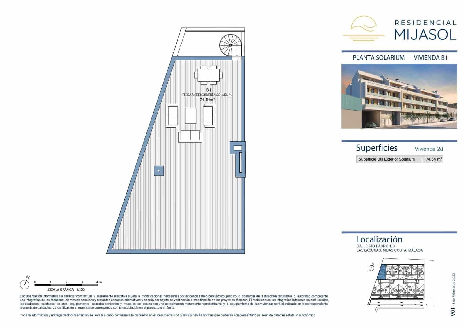 2 sypialnia Penthouse na sprzedaż w Las Lagunas de Mijas z garażem - 369 000 € (Ref: 9338114)
