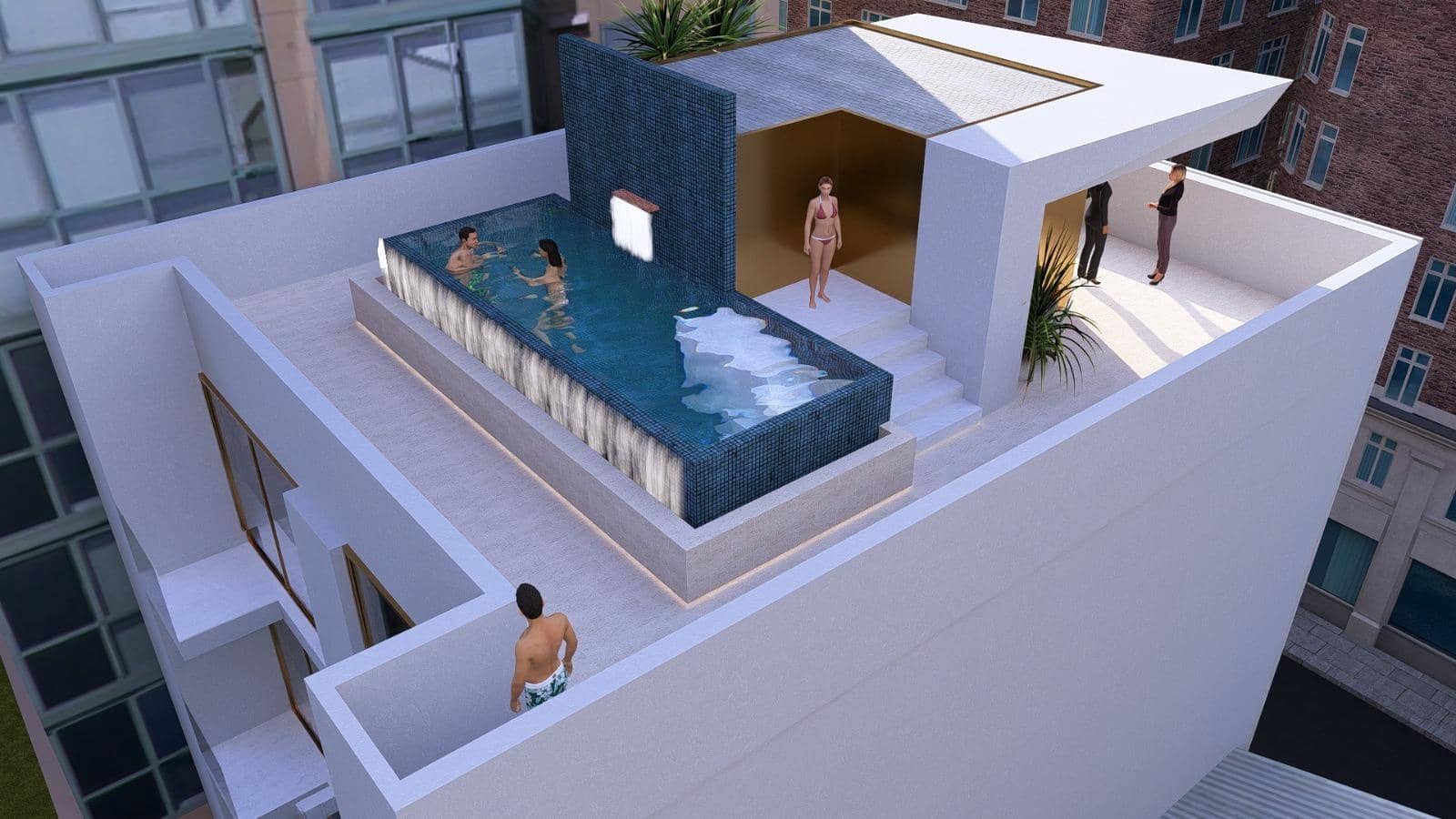 Hotell til salgs i Malaga by med svømmebasseng - € 3 200 000 (Ref: 9465845)