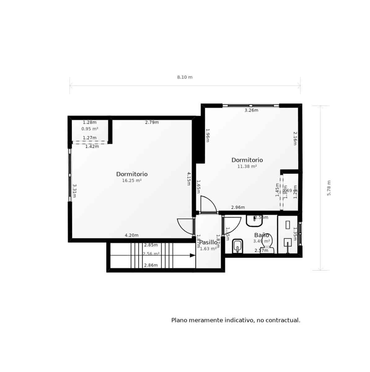 2 slaapkamer Appartement te koop in Malaga stad met garage - € 365.000 (Ref: 9873597)