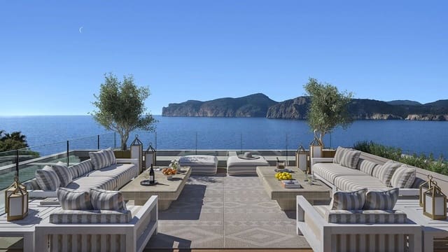 6 sypialnia Willa na sprzedaż w Santa Ponsa, Calvià z basenem garażem - 13 850 000 € (Ref: 10003553)