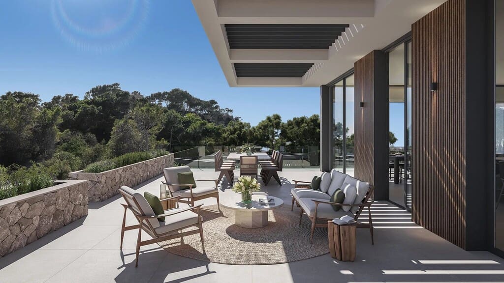 6 sypialnia Willa na sprzedaż w Santa Ponsa z basenem garażem - 13 850 000 € (Ref: 10003553)