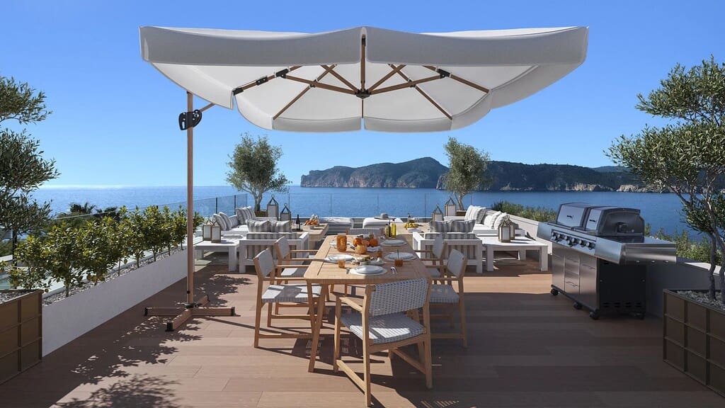 6 sypialnia Willa na sprzedaż w Santa Ponsa z basenem garażem - 13 850 000 € (Ref: 10003553)