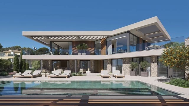 6 sypialnia Willa na sprzedaż w Santa Ponsa, Calvià z basenem garażem - 13 850 000 € (Ref: 10003553)