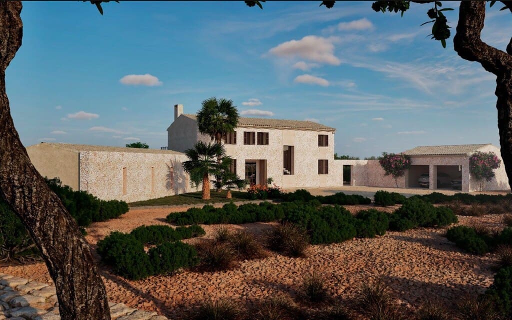 6 chambre Finca/Maison de Campagne à vendre à Ses Salines avec piscine garage - 4 000 000 € (Ref: 10022104)