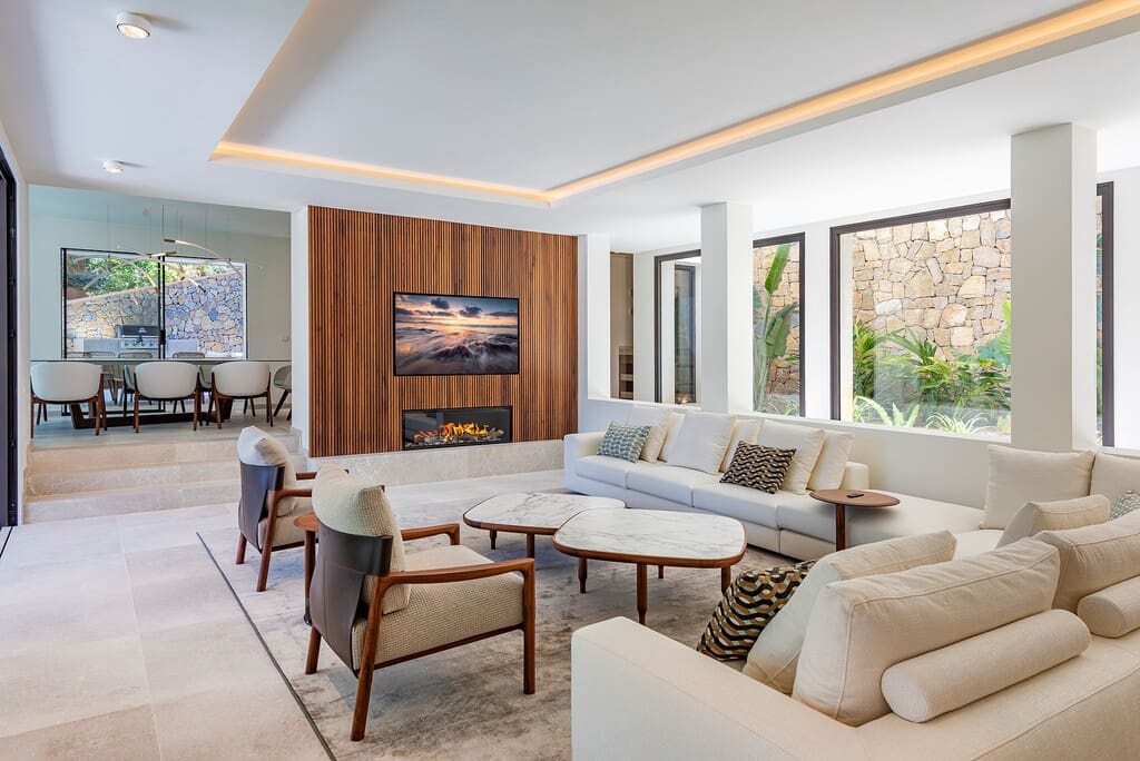 5 makuuhuone Huvila myytävänä paikassa Bendinat mukana uima-altaan 
autotalli - 7 800 000 € (Ref: 10023667)