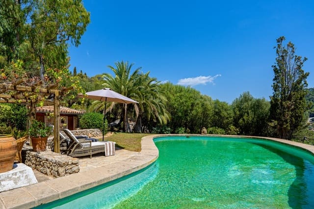 4 sypialnia Finka/Dom wiejski na sprzedaż w Galilea, Puigpunyent z basenem garażem - 3 950 000 € (Ref: 10037089)
