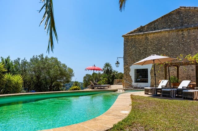 4 sypialnia Finka/Dom wiejski na sprzedaż w Galilea, Puigpunyent z basenem garażem - 3 950 000 € (Ref: 10037089)