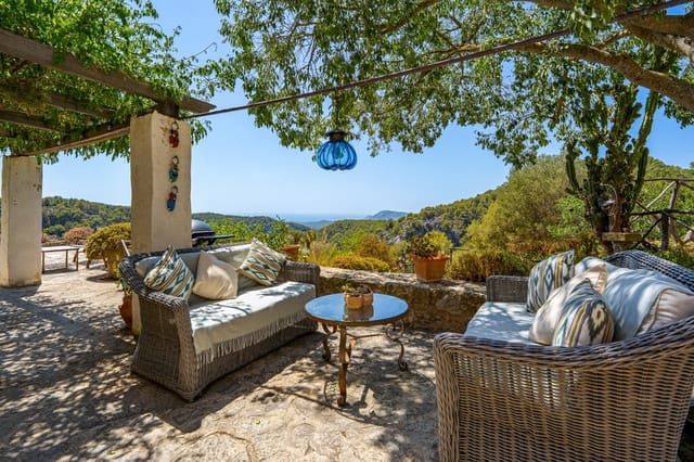 4 sypialnia Finka/Dom wiejski na sprzedaż w Galilea, Puigpunyent z basenem garażem - 3 950 000 € (Ref: 10037089)