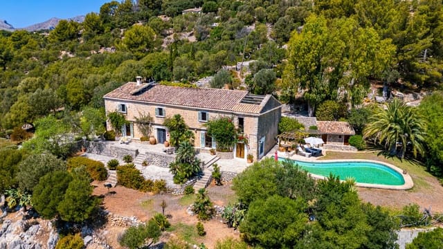4 sypialnia Finka/Dom wiejski na sprzedaż w Galilea, Puigpunyent z basenem garażem - 3 950 000 € (Ref: 10037089)