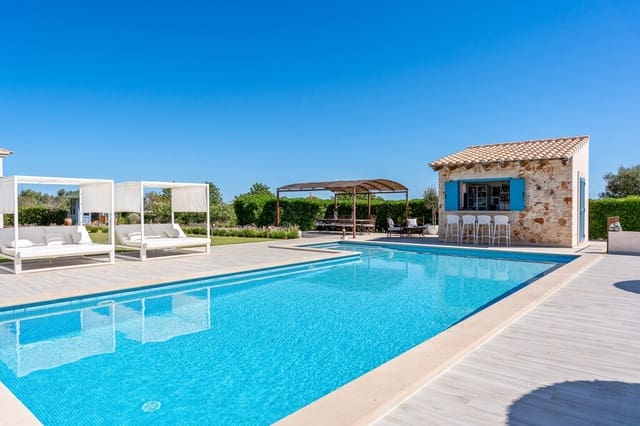 6 chambre Finca/Maison de Campagne à vendre à Portocolom, Felanitx avec piscine - 4 400 000 € (Ref: 10131322)