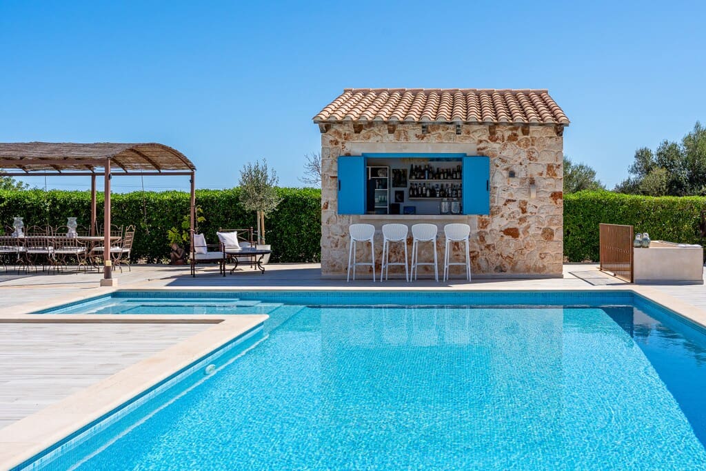 6 chambre Finca/Maison de Campagne à vendre à Portocolom avec piscine - 4 400 000 € (Ref: 10131322)