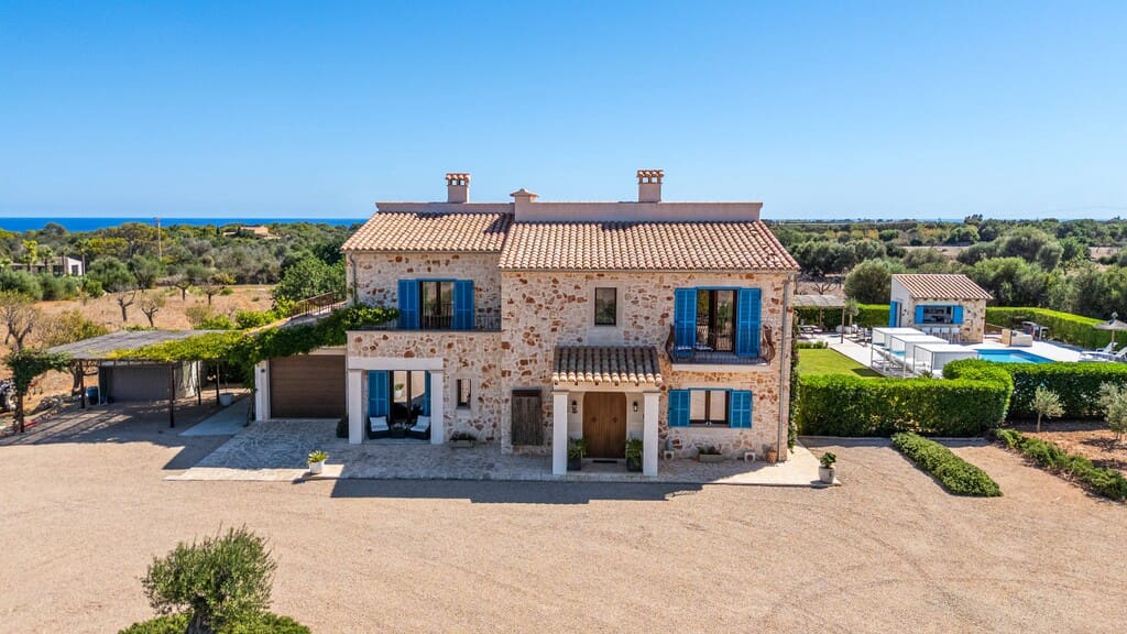 6 chambre Finca/Maison de Campagne à vendre à Portocolom avec piscine - 4 400 000 € (Ref: 10131322)