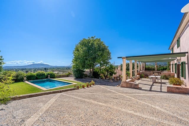 6 sypialnia Dom na sprzedaż w Campanet z basenem garażem - 1 520 000 € (Ref: 10146373)