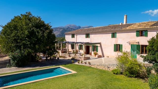 6 sypialnia Dom na sprzedaż w Campanet z basenem garażem - 1 520 000 € (Ref: 10146373)