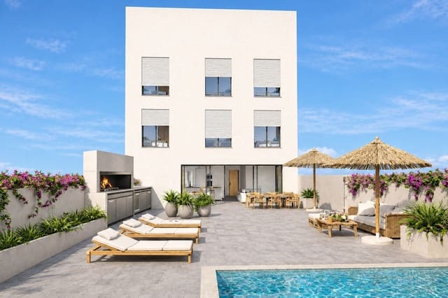 3 soverom Penthouse til salgs i Colonia de Sant Jordi, Ses Salines med svømmebasseng garasje - € 1 100 000 (Ref: 10184207)