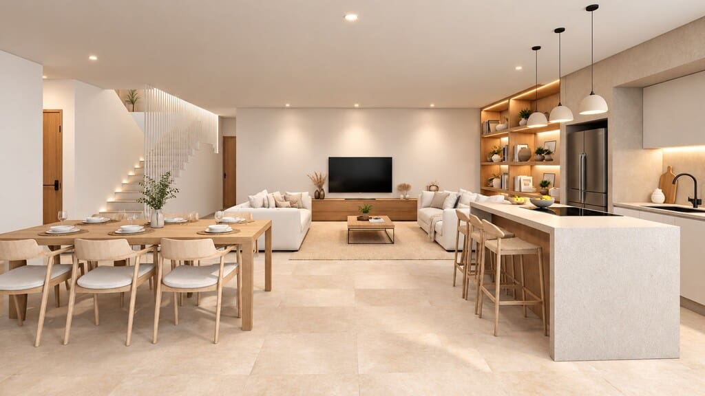 3 soverom Penthouse til salgs i Colonia de Sant Jordi med svømmebasseng garasje - € 1 100 000 (Ref: 10184207)