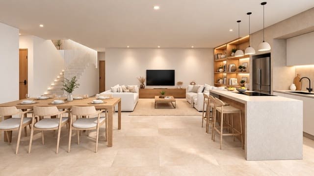 3 soverom Penthouse til salgs i Colonia de Sant Jordi, Ses Salines med svømmebasseng garasje - € 1 100 000 (Ref: 10184207)