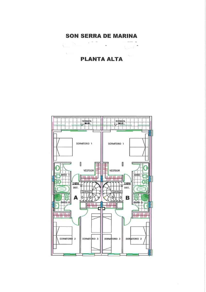 3 soveværelse Villa til salg i Son Serra de Marina - € 925.000 (Ref: 5408305)