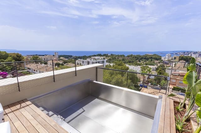 2 bedroom Penthouse for sale in La Bonanova, Palma de Mallorca with pool garage - € 1,225,000 (Ref: 6804559)