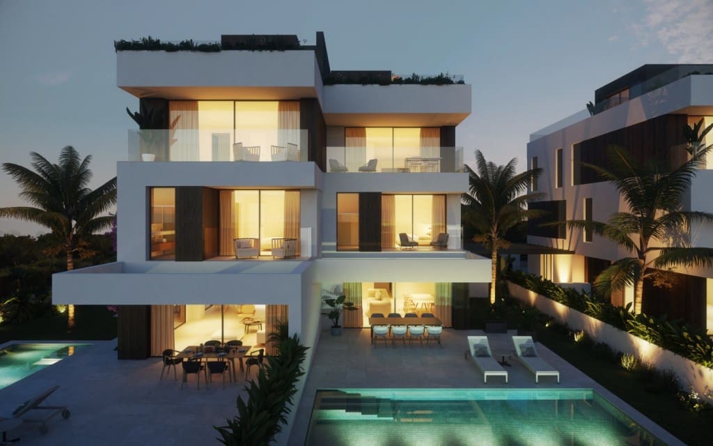 5 quarto Moradia Geminada para venda em Portocolom com piscina garagem - 1 890 000 € (Ref: 6989824)