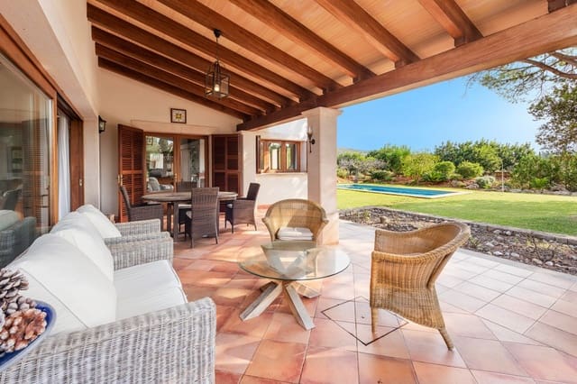 4 soveværelse Finca/Landehus til salg i Pollensa / Pollença med swimmingpool garage - € 2.150.000 (Ref: 7251070)