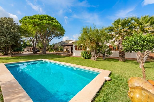 4 soveværelse Finca/Landehus til salg i Pollensa / Pollença med swimmingpool garage - € 2.150.000 (Ref: 7251070)