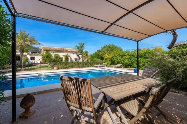 4 sypialnia Finka/Dom wiejski na sprzedaż w Santa María del Camí z basenem garażem - 2 350 000 € (Ref: 7539251)