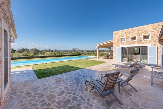 4 camera da letto Finca/Casa di Campagna in vendita in Ses Salines con piscina garage - 3.690.000 € (Rif: 8123527)