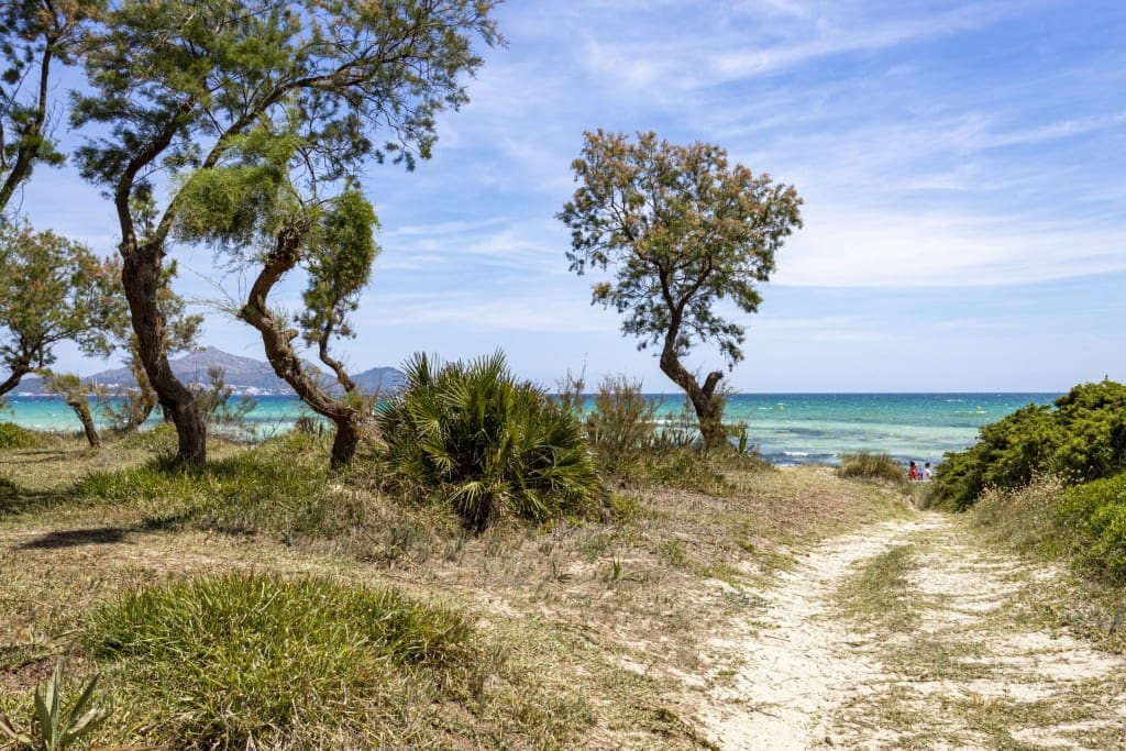 5 soveværelse Semi-Rækkehus til salg i Playas de Muro / Platges de Muro med swimmingpool garage - € 825.000 (Ref: 8337631)