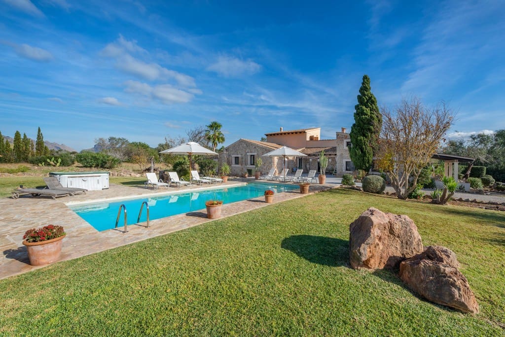 6 sypialnia Finka/Dom wiejski na sprzedaż w Pollensa / Pollenca z basenem garażem - 2 995 000 € (Ref: 8351986)