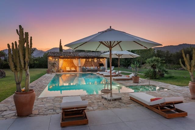 6 sypialnia Finka/Dom wiejski na sprzedaż w Pollensa / Pollença z basenem garażem - 2 995 000 € (Ref: 8351986)