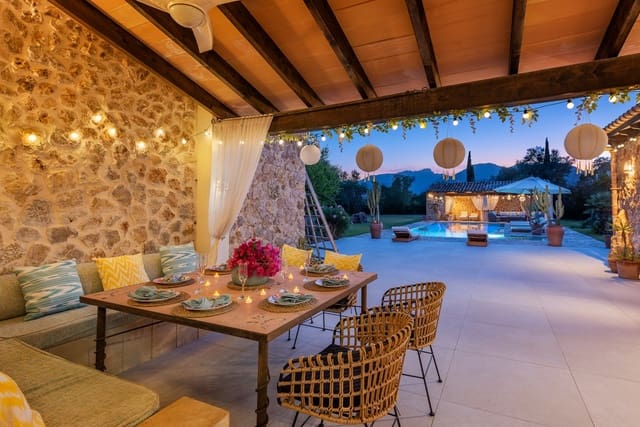 6 sypialnia Finka/Dom wiejski na sprzedaż w Pollensa / Pollença z basenem garażem - 2 995 000 € (Ref: 8351986)