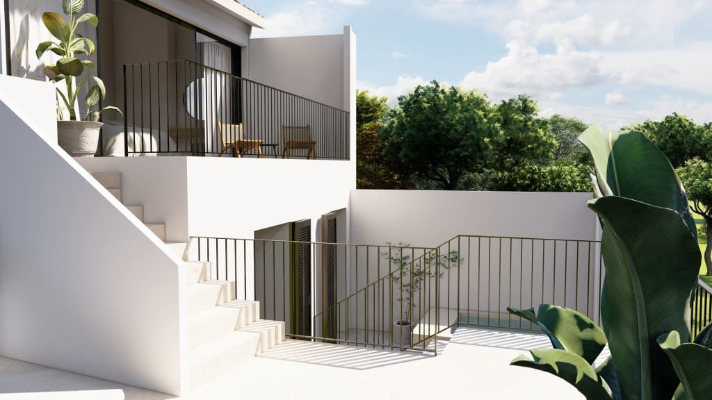 4 sypialnia Dom na sprzedaż w Santanyi z basenem garażem - 3 600 000 € (Ref: 8599345)