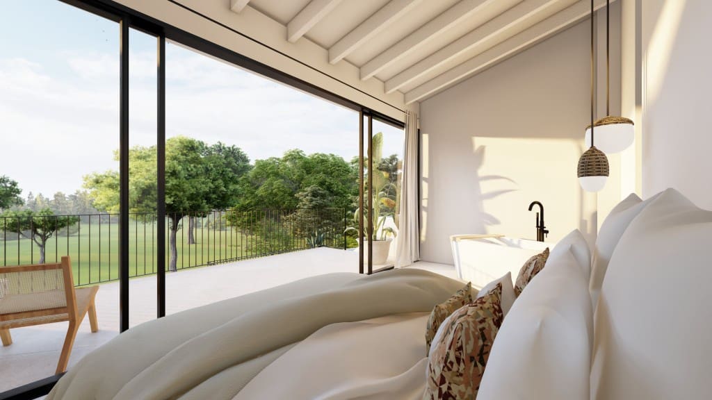 4 sypialnia Dom na sprzedaż w Santanyi z basenem garażem - 3 600 000 € (Ref: 8599345)