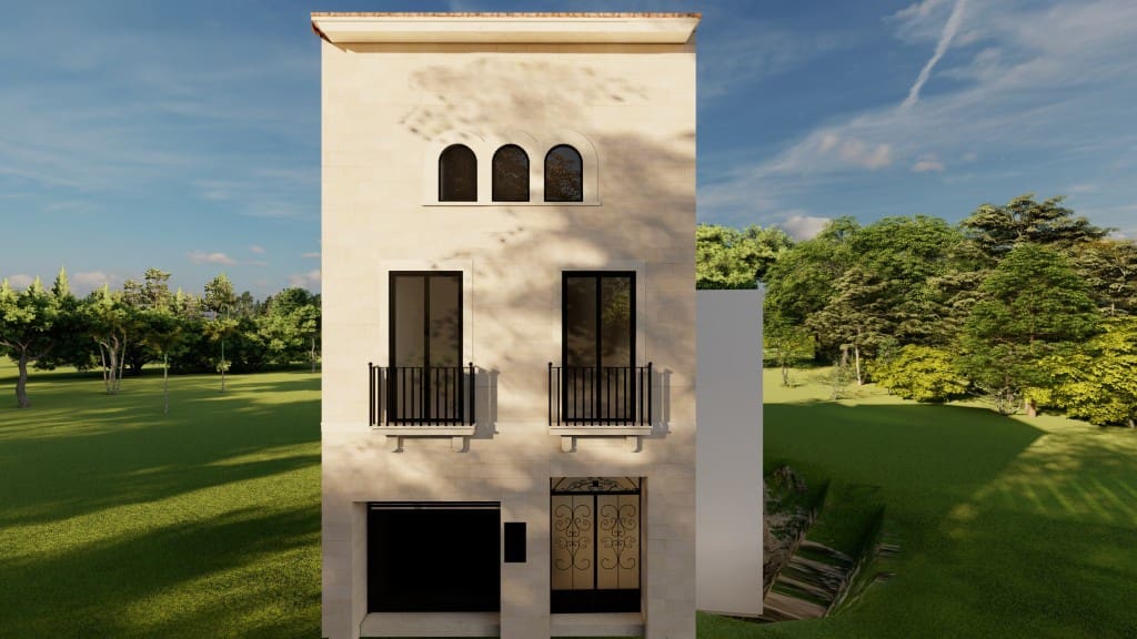 4 sypialnia Dom na sprzedaż w Santanyi z basenem garażem - 3 600 000 € (Ref: 8599345)