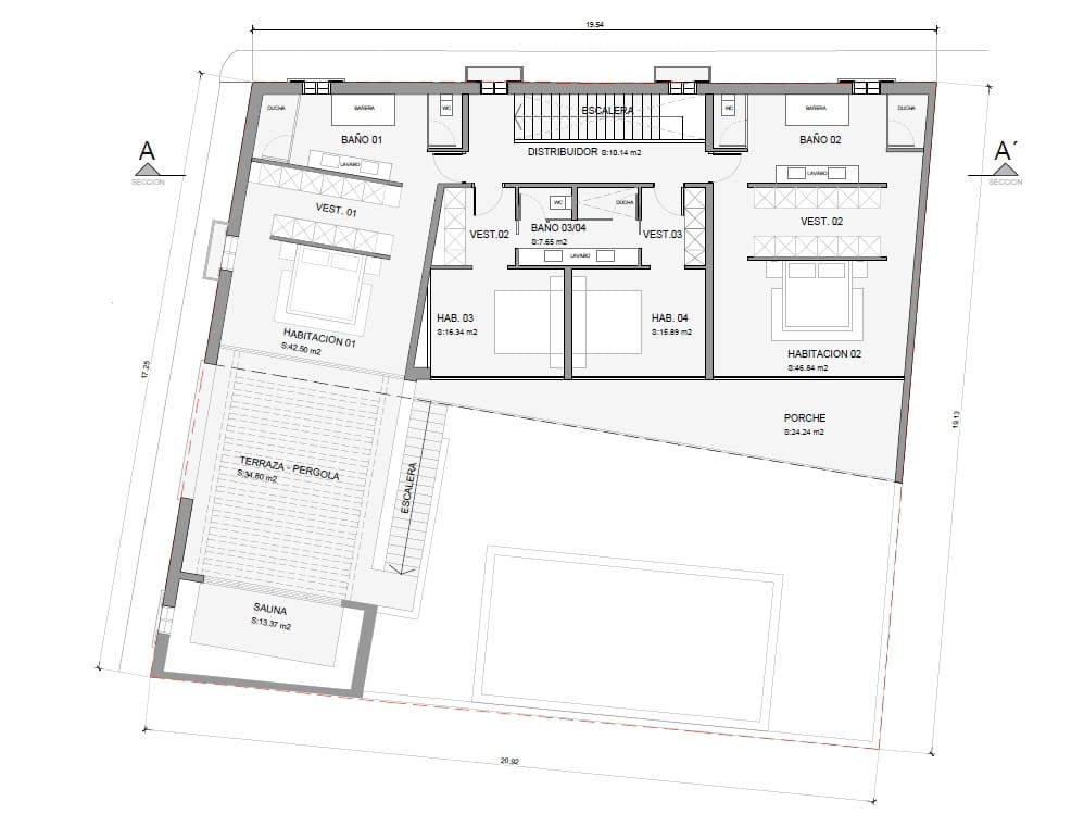 4 soveværelse Byhus til salg i Ses Salines - € 2.950.000 (Ref: 8599346)