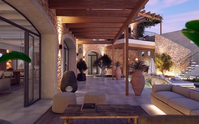 4 soveværelse Byhus til salg i Ses Salines med swimmingpool garage - € 3.150.000 (Ref: 8619735)