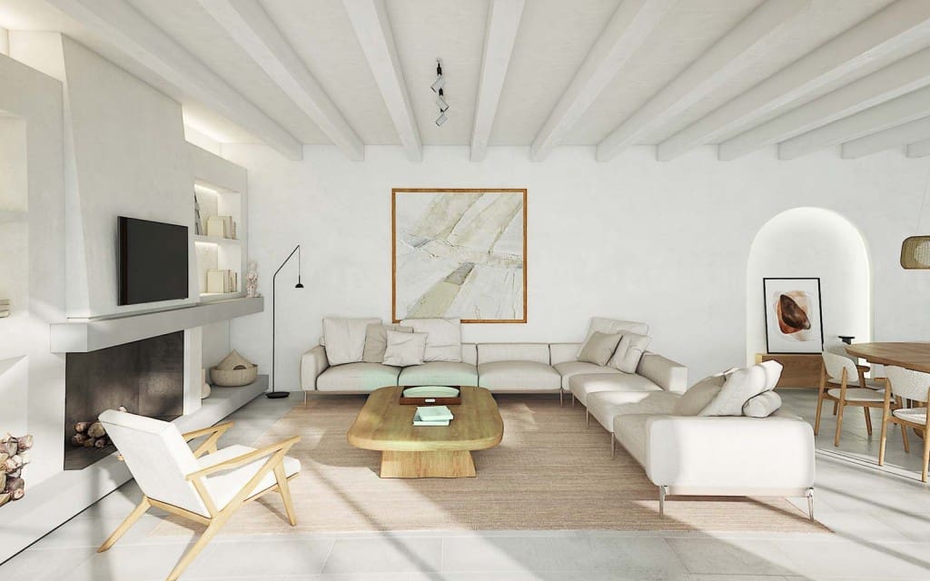 4 soveværelse Byhus til salg i Ses Salines med swimmingpool garage - € 3.150.000 (Ref: 8619735)